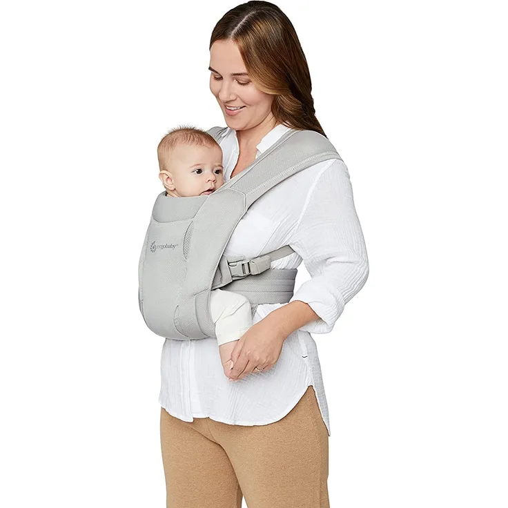 Ergobaby Embrace Neugeborenentrage Soft Air Mesh Blue