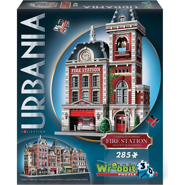 3D-Puzzke Feuerwache, 285 Teile