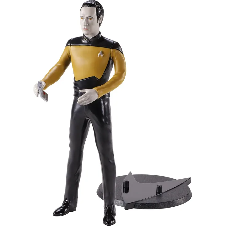 The Noble Collection Star Trek The Next Generation Lt. Cmdr. Data Bendyfig