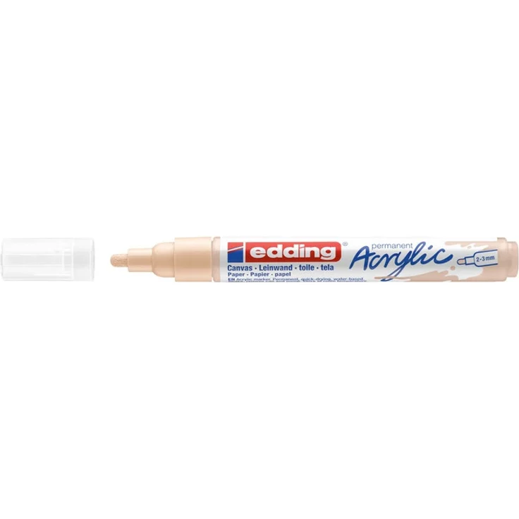 edding 5100 Acrylmarker medium warmbeige – Bild 1