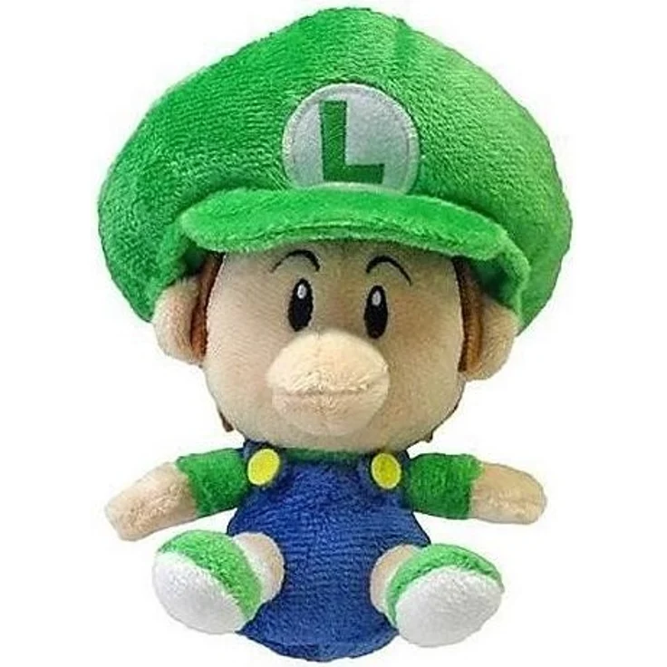 Nintendo Super Mario Brothers, Baby Luigi, Plüschfigur, 13cm – Bild 1