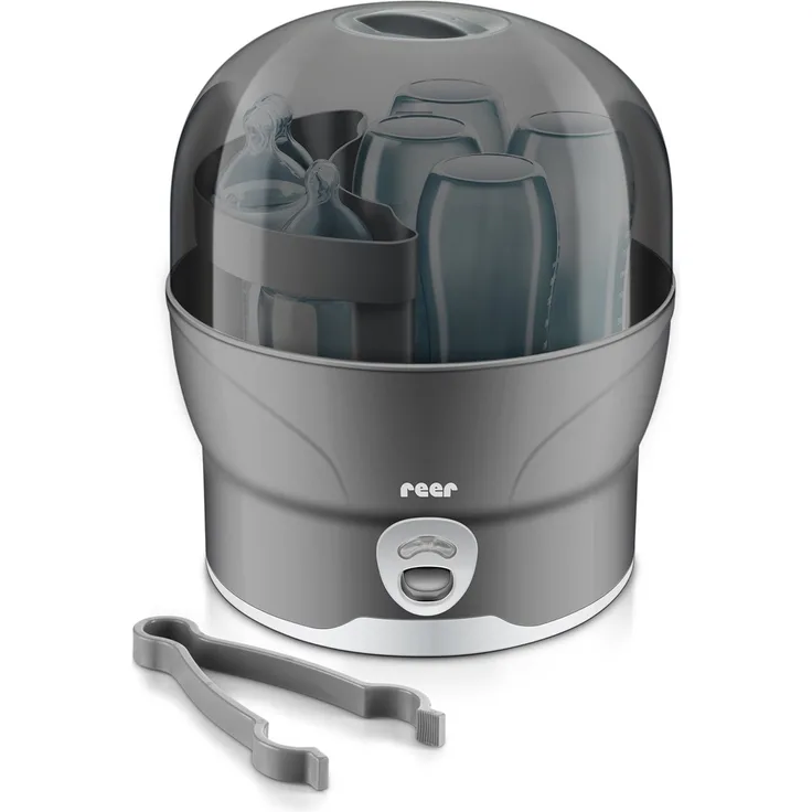 Reer VapoMat S Desinfektionsgerät Flaschen Vaporisator für 6 Flaschen