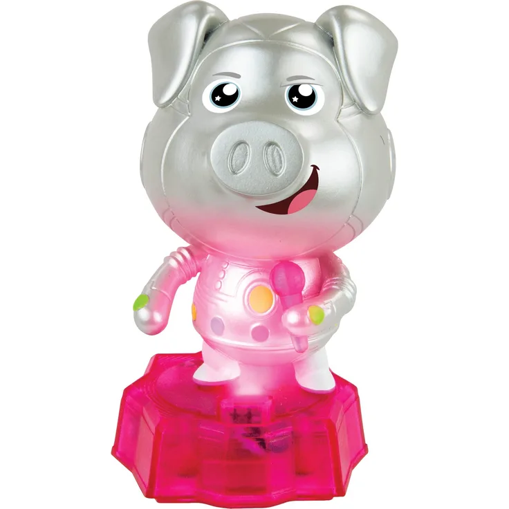 TOMY L73113 Gunter mit LED Kristall Bühne, Film Figuren, Sammelfiguren für Kinder, Kinderspielzeug Sing 2 Fans, 3 Jahre +