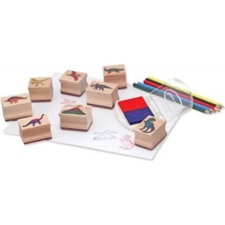 Melissa und Doug Dinosaurier Stempelset