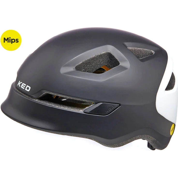 KED Kinderhelm POP 2021 black white Gr. M 52-56 cm – Bild 2