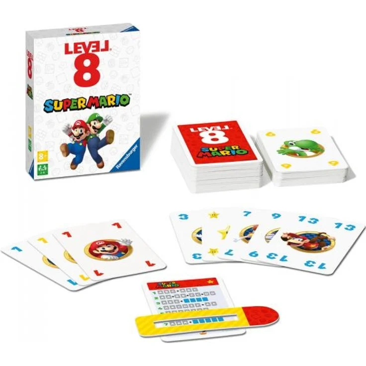 Ravensburger 27343- Super Mario Level 8, Das spannende Kartenspiel für 2-6 Spieler ab 8 Jahren – Bild 5