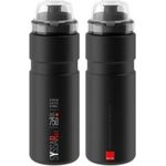 Trinkflasche Elite Syssa Race 750ml, schwarz matt, Edelstahl