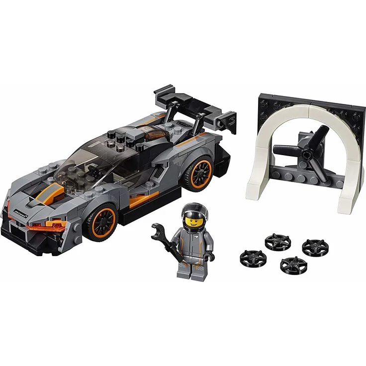 LEGO Speed Champions 75892 'McLaren Senna', 219 Teile, ab 7 Jahren, zum Nachspielen von rasanten Rennszenarien – Bild 4