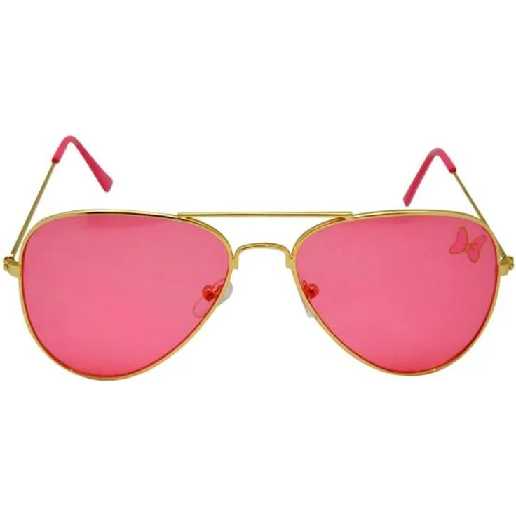 Disney Sonnenbrille Minnie Mouse Stahl gold/rosa Einheitsgröße