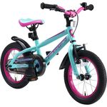 Bikestar Kinderfahrrad Urban Jungle 12 Zoll - Berry & Türkis