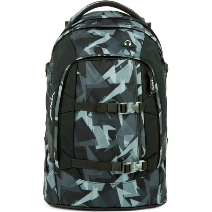 Satch Pack Schulrucksack gravity grey