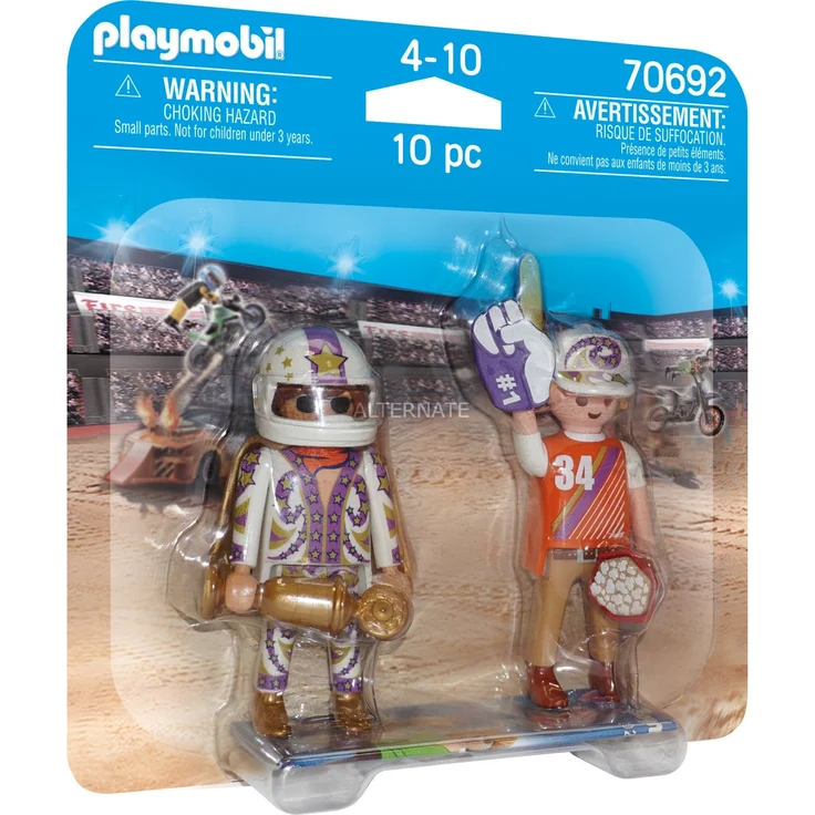Playmobil 70692 'DuoPack Stuntshow-Team', 10 Teile, ab 4 Jahren – Bild 1