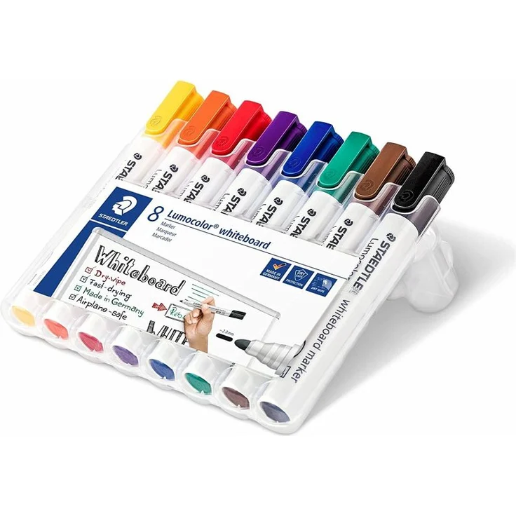 STAEDTLER Whiteboardmarker Lumocolor 8er Set – Bild 2