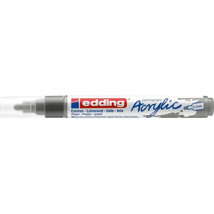 edding 5100 Acrylmarker medium anthrazit - Preisvergleich – Bild 3