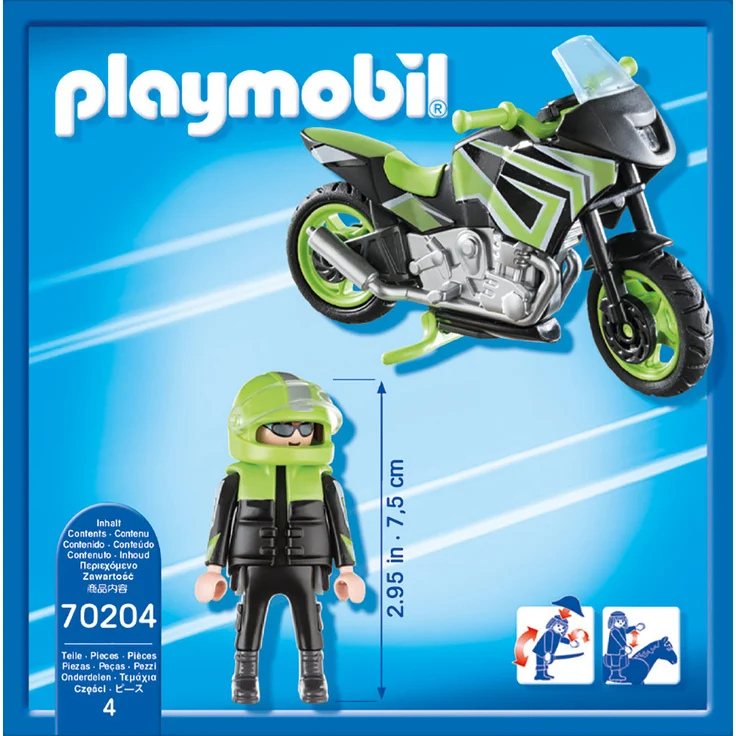 Playmobil City Life 70204 'Motorradtour', 4 Teile, ab 4 Jahren – Bild 3