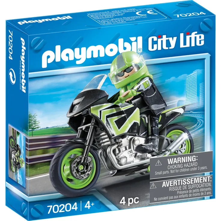 Playmobil City Life 70204 'Motorradtour', 4 Teile, ab 4 Jahren