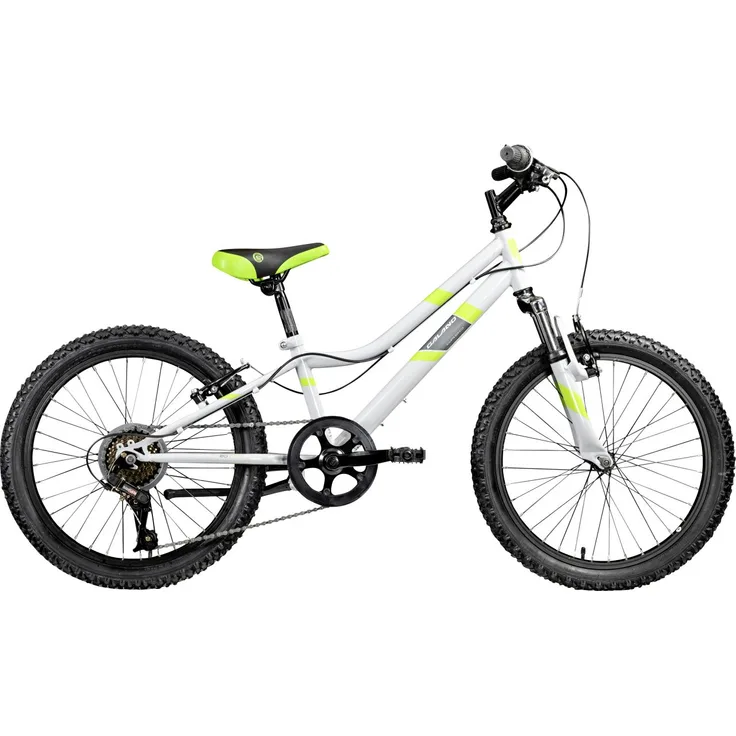 Galano Jugendfahrrad MTB Hardtail GA20 20 Zoll RH 26cm 7-Gang grau grün
