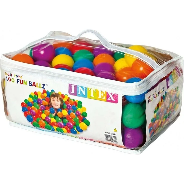 Intex Small Fun Ballz 100 Stück, Ø 6,5 cm