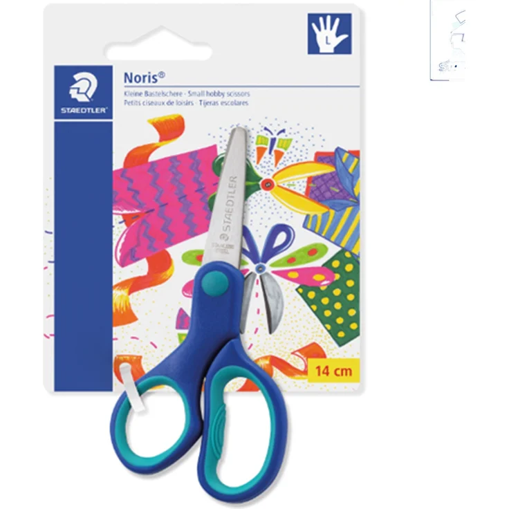 STAEDTLER Kinderschere für Linkshänder Noris Club 14cm rund – Bild 2