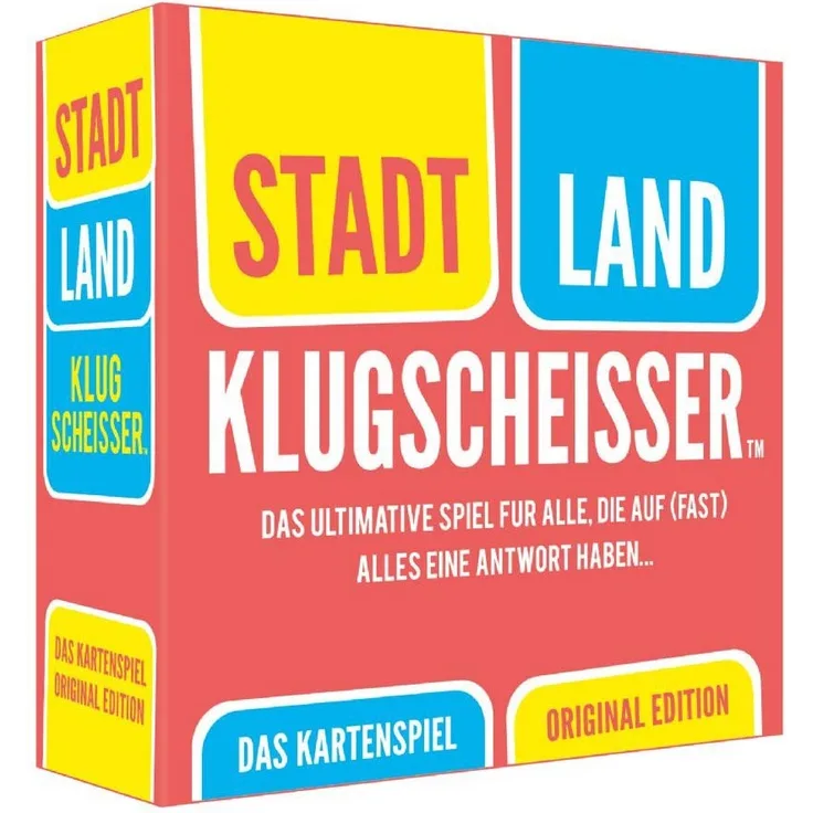 Stadt-Land-Klugscheisser - Das Kartenspiel