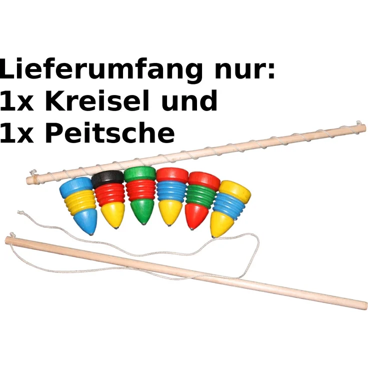 Ebert Peitschenkreisel, dreifarbig