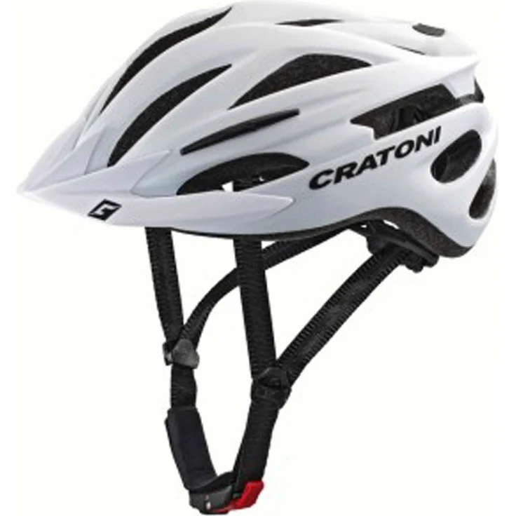 Fahrradhelm Cratoni Pacer (MTB) Gr. L/XL (58-62cm) weiß matt – Bild 1
