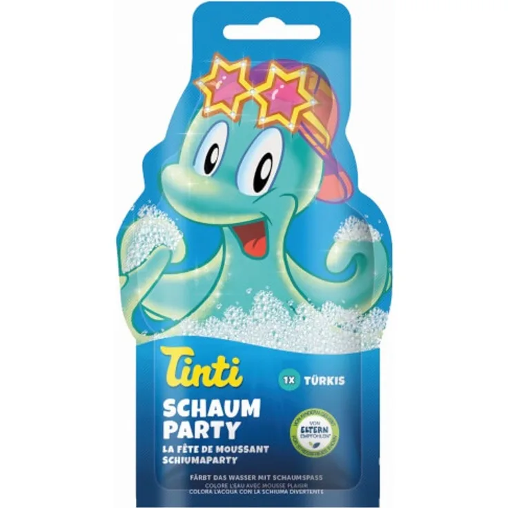 Tinti Schaumparty türkis