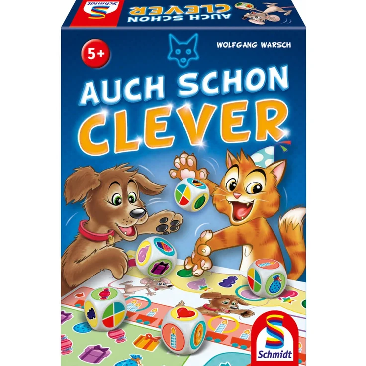Schmidt Spiele 40625 'Auch schon Clever', 2-4 Spieler, ab 5 Jahren – Bild 1