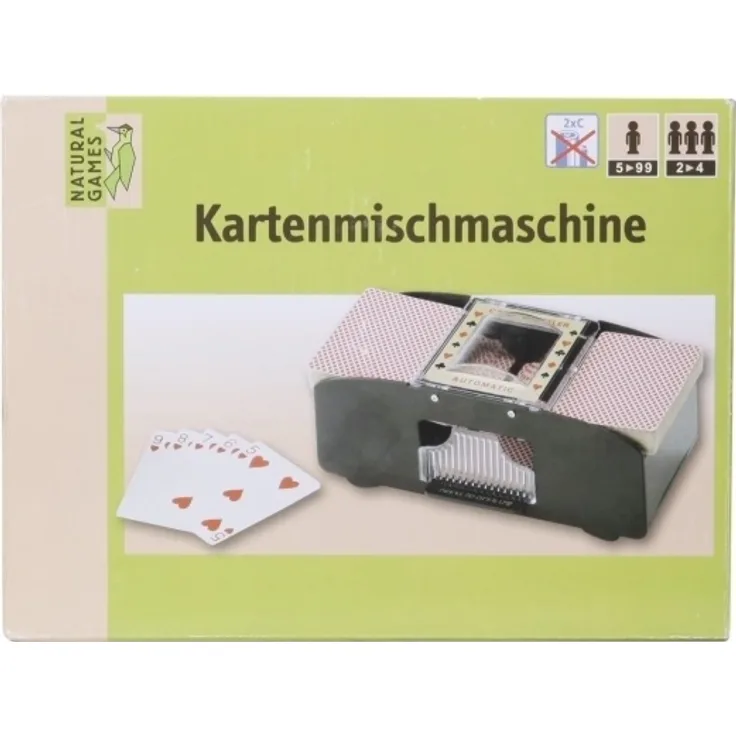 Natural Games Kartenmischmaschine schwarz