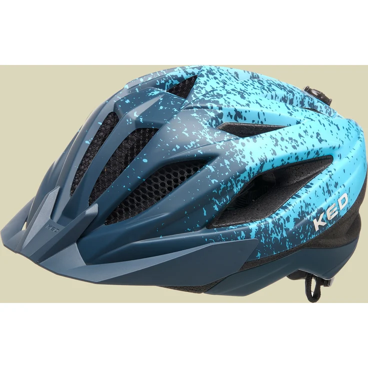 KED - Fahrradhelm - Street Jr. Pro M - deep blue/cyan matt – Bild 3