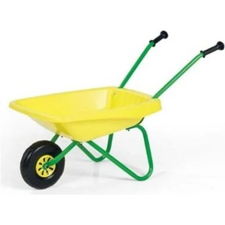 rolly toys - Spielzeug-Schubkarre - Metall (grün/gelb)