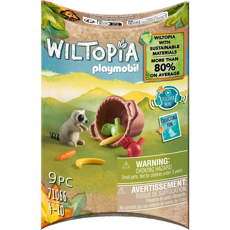 PLAYMOBIL Wiltopia 71066 'Waschbär', 9 Teile, ab 4 Jahren – Bild 1