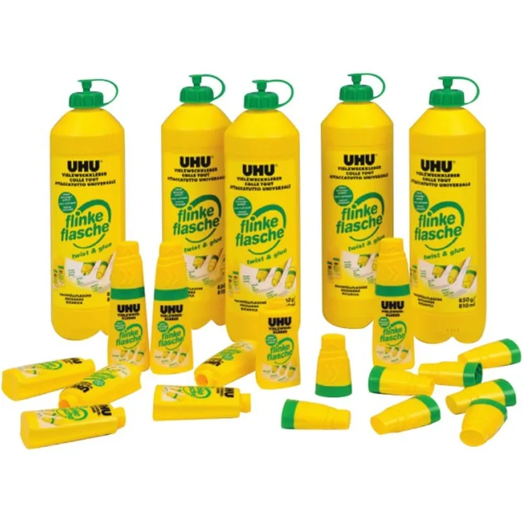 Uhu Kindergarten Paket Flinke Flasche 5 x 860 g inkl. 20. (13,02 € pro 1 kg)