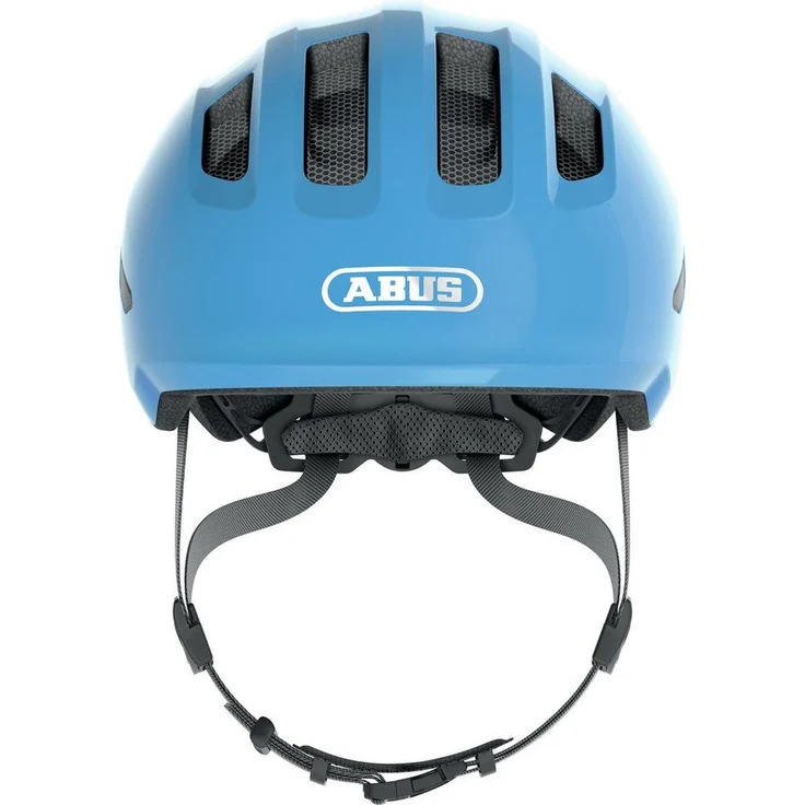 Abus Smiley 3. 0 LED Helm Shiny Blue – Bild 1