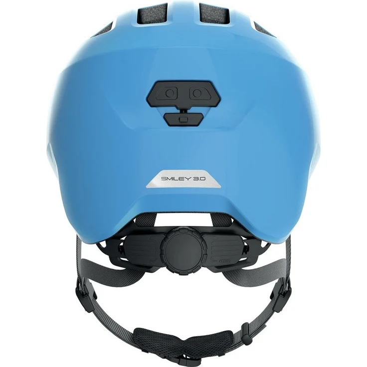 Abus Smiley 3. 0 LED Helm Shiny Blue – Bild 2