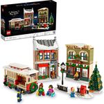 LEGO Icons 10308 'Weihnachtlich geschmückte Hauptstraße', 1514 Teile, ab 18 Jahren