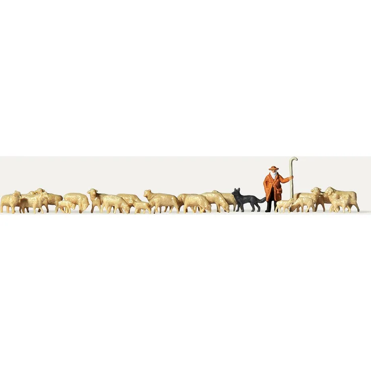 Merten 0272583 Schäfer mit Schafherde und Hund - Spur N - Neu - OVP