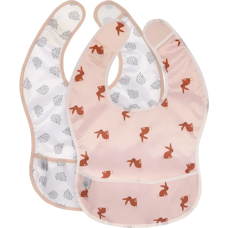 Lässig Leichtes Lätzchen 2 Stück Sortiert Little Forest Rabbit – Bild 1