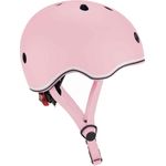 Globber Helm Go Up Lights Pastellrosa