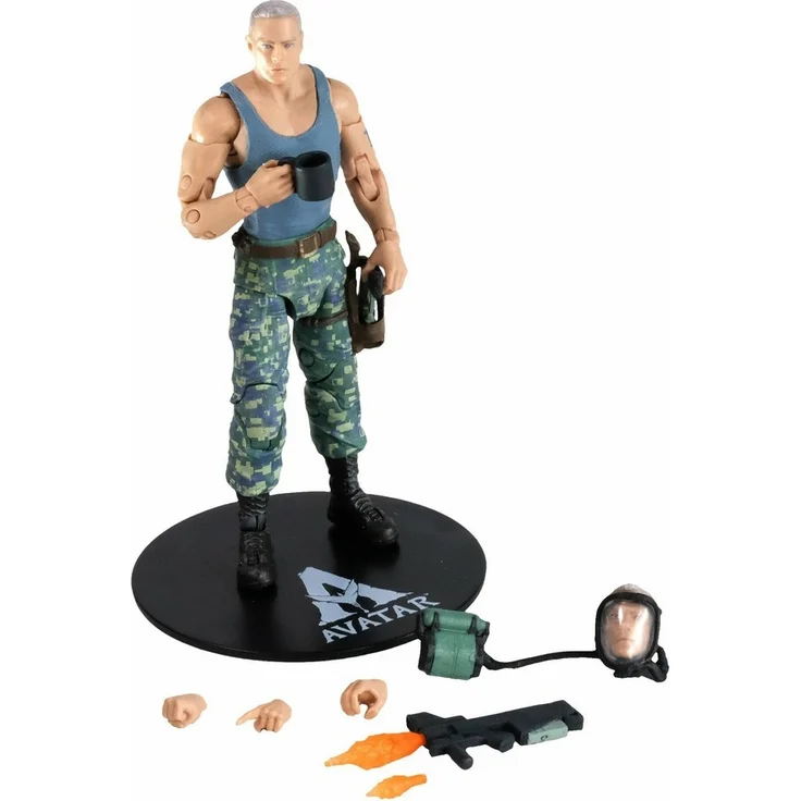Disney Avatar - Colonel Miles Quaritch 7 inch Action Figure – Bild 4