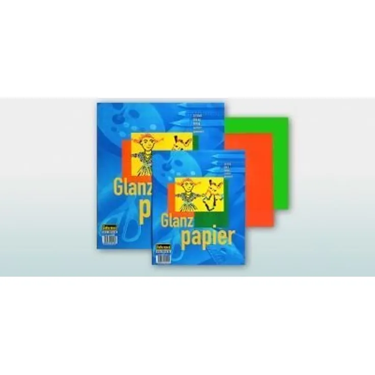 Idena Glanzpapier A5 12 Blatt 1 Block