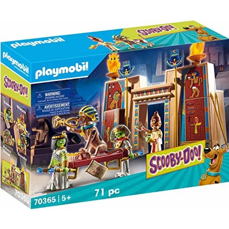 Playmobil SCOOBY-DOO! 70365 'Abenteuer in Ägypten', 71 Teile, ab 5 Jahren - Preisvergleich – Bild 1