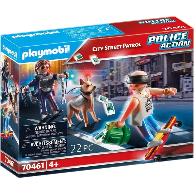 Playmobil Police Action 70461 'Straßenpatrouille', 22 Teile, ab 4 Jahren