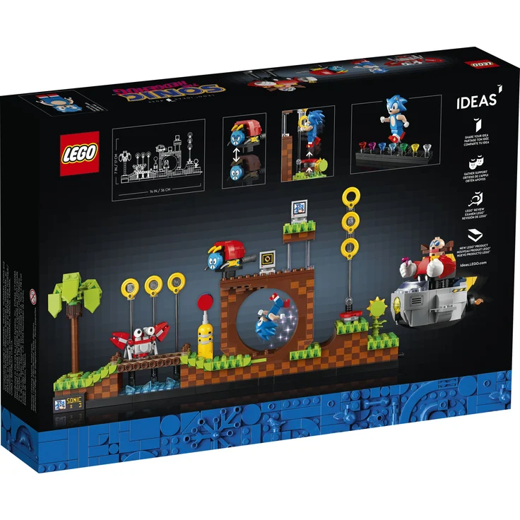Lego Ideas 21331 'Sonic the Hedgehog - Green Hill Zone', 1125 Teile, ab 18 Jahren – Bild 2
