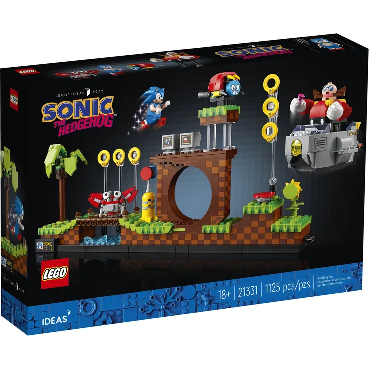 Lego Ideas 21331 'Sonic the Hedgehog - Green Hill Zone', 1125 Teile, ab 18 Jahren
