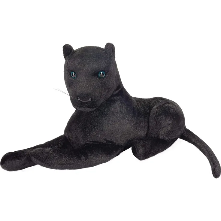 Panther - liegend 45 cm - Stofftier Plüschtier