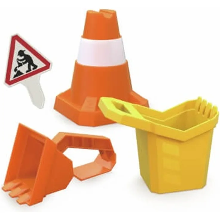 Hape Sandspielzeug-Set ''Baustelle''