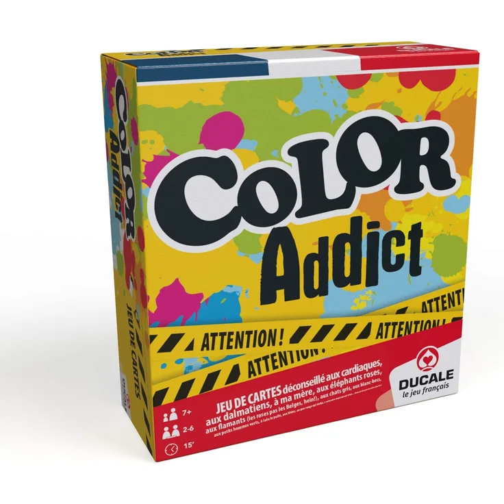 Drôles De Jeux Lustige-Spiele – 410400 – Color Addict (Französische Version)