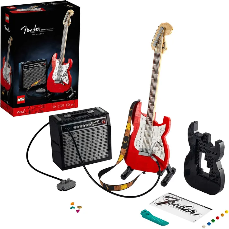 LEGO 21329 'LEGO Ideas Fender Stratocaster', 1074 Teile, ab 18 Jahren