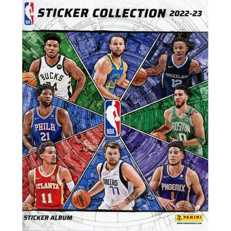 Panini NBA Saison 2022/2023 - Sammelsticker - 1 Sammelalbum